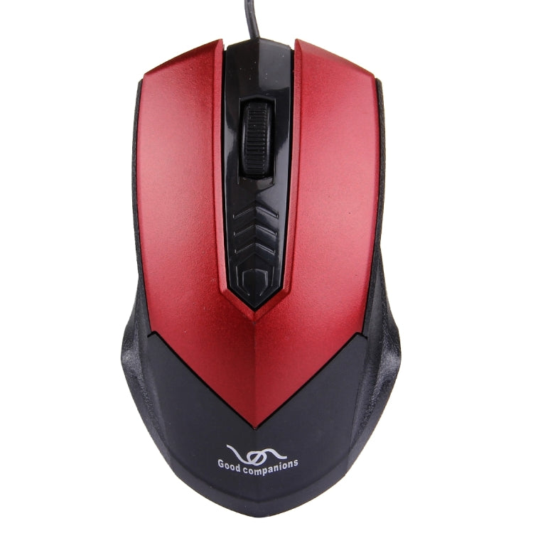 FC-3013 3 Buttons 2000DPI Wired Optical Mouse for Computer PC Laptop