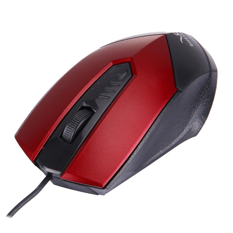 FC-3013 3 Buttons 2000DPI Wired Optical Mouse for Computer PC Laptop