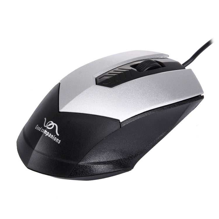 FC-3013 3 Buttons 2000DPI Wired Optical Mouse for Computer PC Laptop