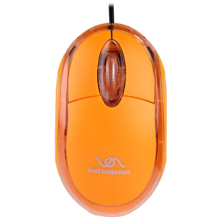 FC-143 LED USB 3 Buttons 1000 DPI Wired Optical Mouse for Computer PC Laptop