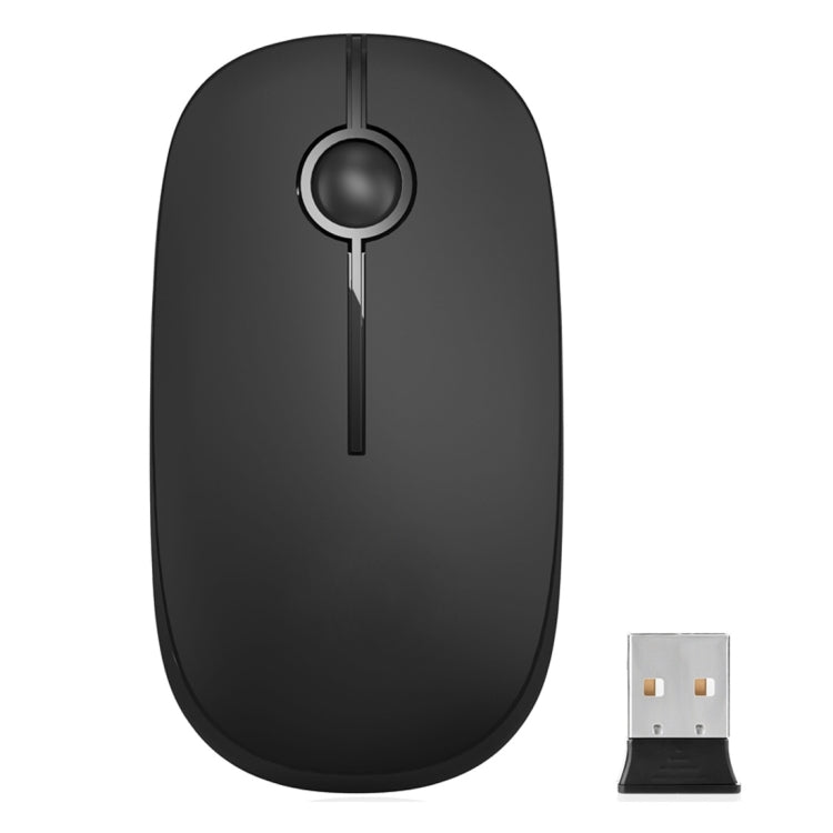 IBM-04 Slim 2.4GHz USB Receiver 3 Buttons Wireless Computer Mouse(Black)