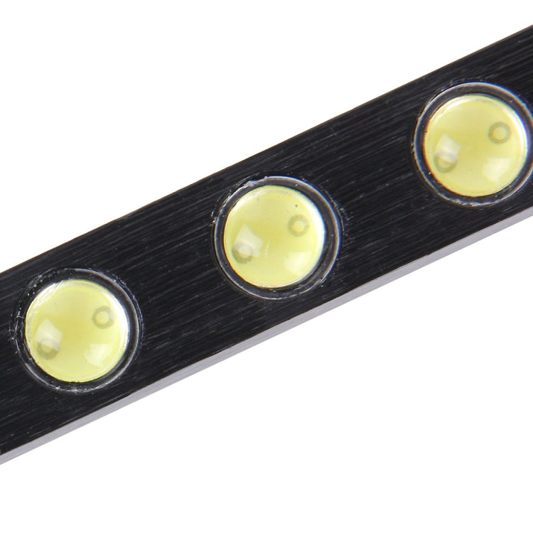 2 PCS DC 12V 8W 6500K Car DRL Daytime Running Lights Lamp with 8 LED Lights(White Light)