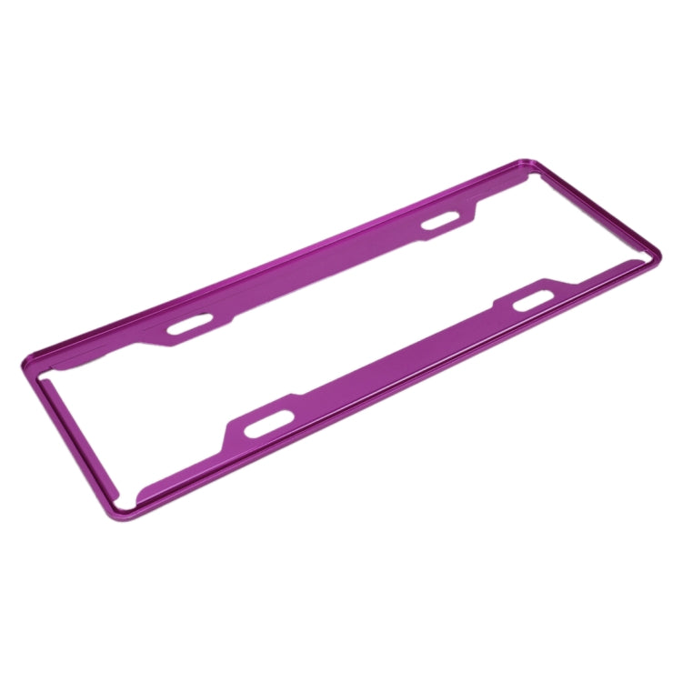 2 PCS Car License Plate Frames Car Styling License Plate Frame Aluminum Alloy Universal License Plate Holder Car Accessories
