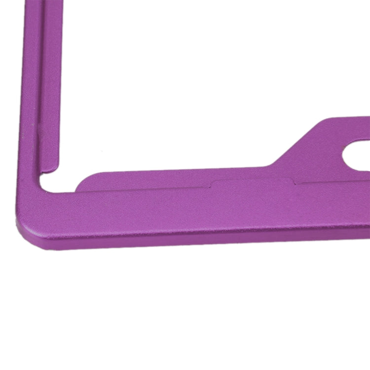 2 PCS Car License Plate Frames Car Styling License Plate Frame Aluminum Alloy Universal License Plate Holder Car Accessories