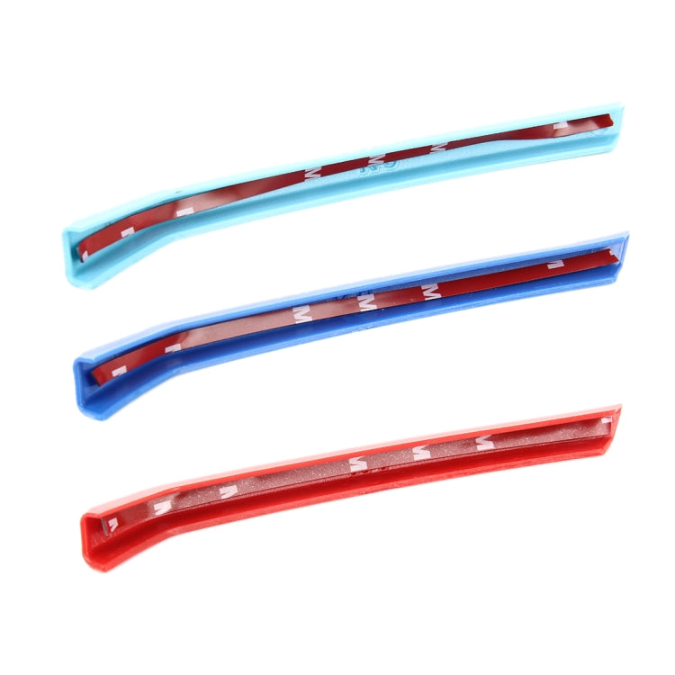 3 PCS Car Front Grille Plastic Decoration Strip Front Grill Grille Inserts Cover Strip Car Styling Accessories For Buick Old Excelle 2008-2012