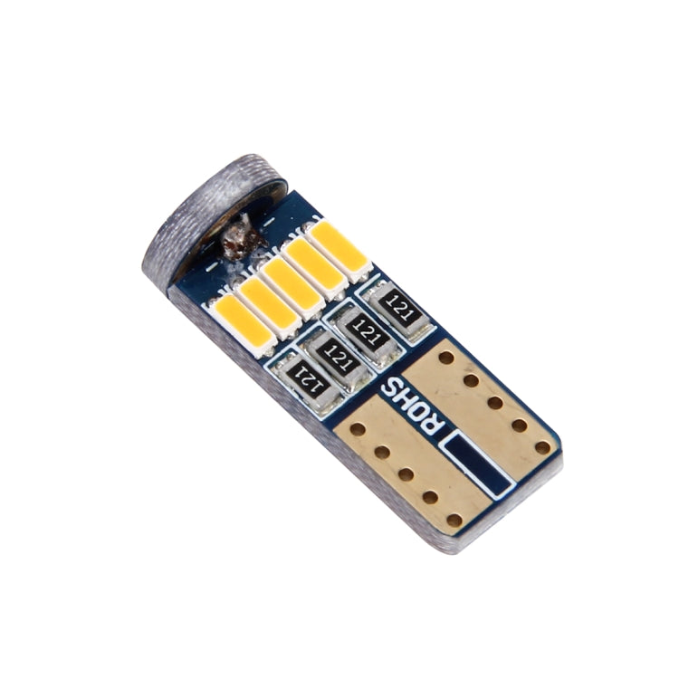 2 PCS DC 12V 2W 240LM 5500K T10-4014-15SMD Car Width Lamp Clearance Light Parking Lights