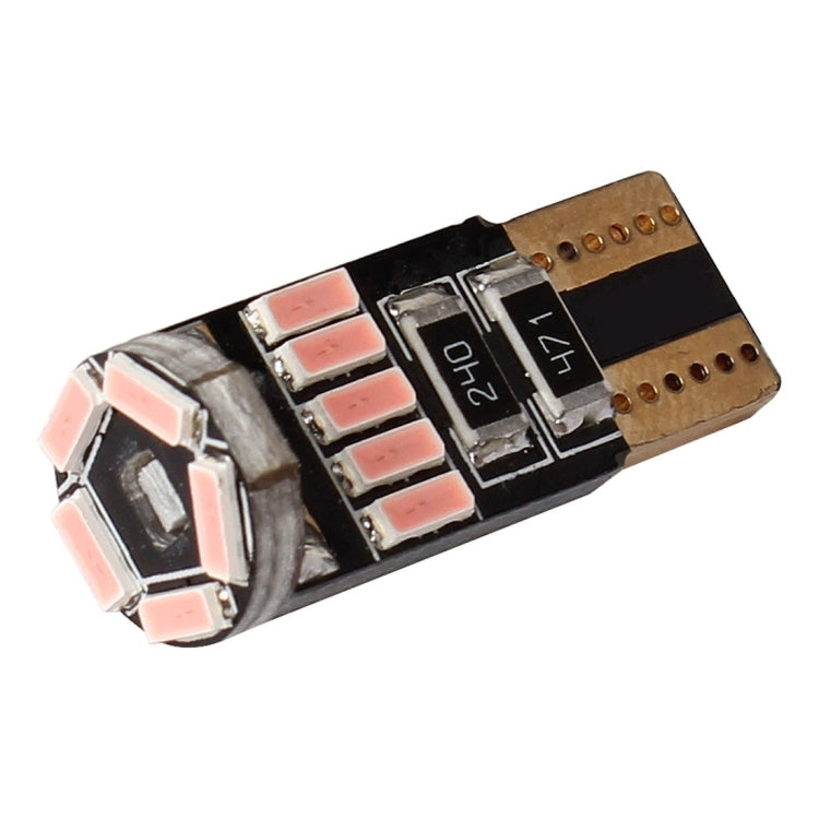 2 PCS DC 12V 2W 240LM 5500K T10-4014-15SMD Car Width Lamp Clearance Light Parking Lights