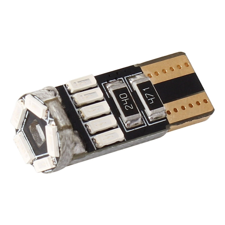 2 PCS DC 12V 2W 240LM 5500K T10-4014-15SMD Car Width Lamp Clearance Light Parking Lights