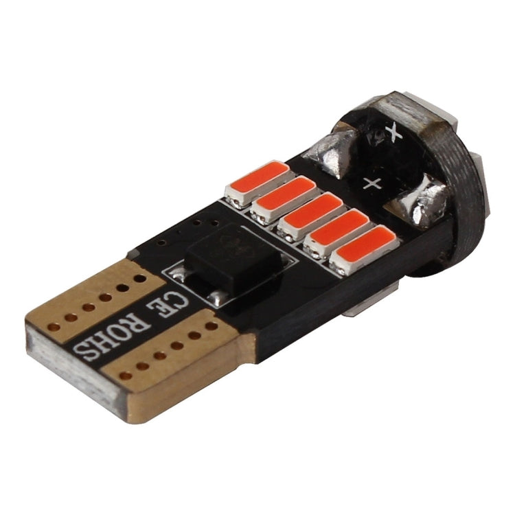 2 PCS DC 12V 2W 240LM 5500K T10-4014-15SMD Car Width Lamp Clearance Light Parking Lights