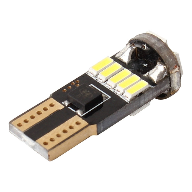 2 PCS DC 12V 2W 240LM 5500K T10-4014-15SMD Car Width Lamp Clearance Light Parking Lights