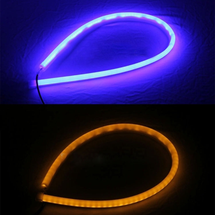 2 PCS 12V 30cm Car Daytime Running Lights Soft Article Lamp