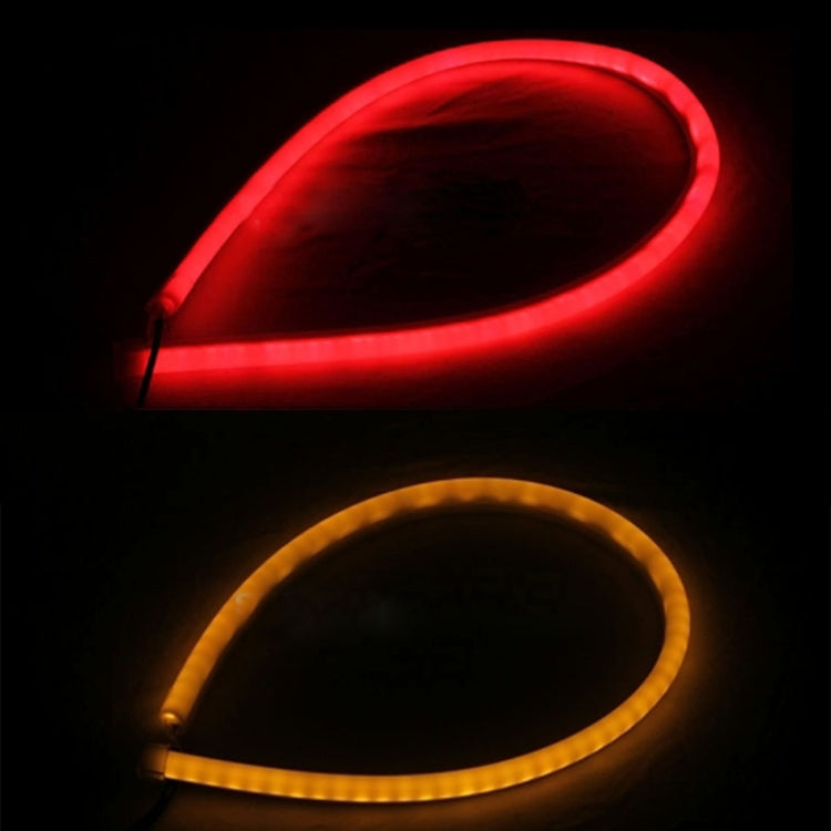 2 PCS 12V 30cm Car Daytime Running Lights Soft Article Lamp