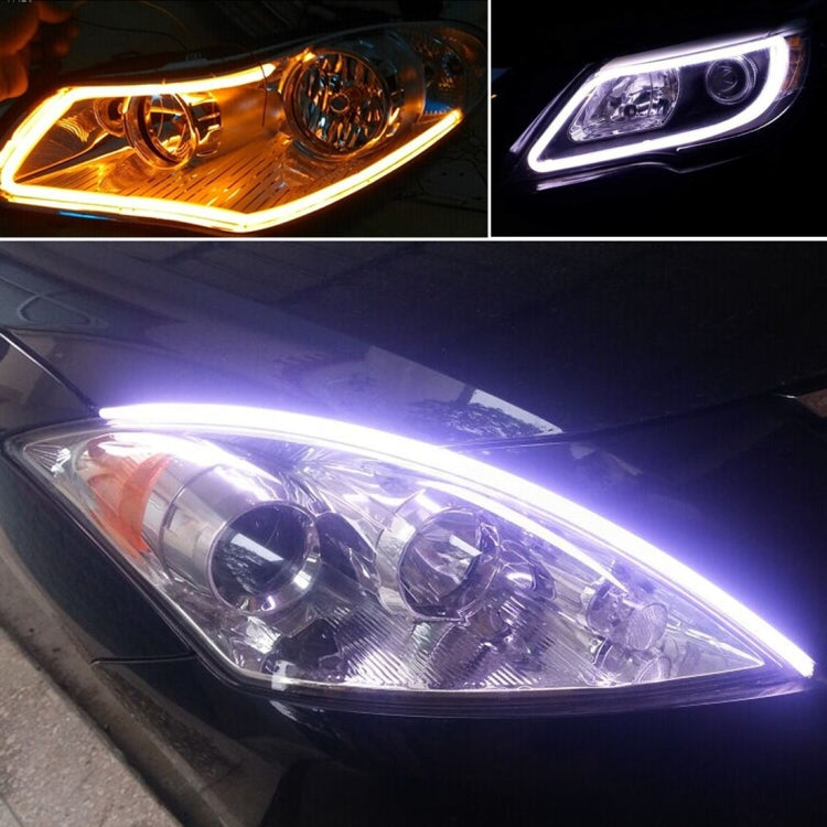2 PCS 12V 30cm Car Daytime Running Lights Soft Article Lamp