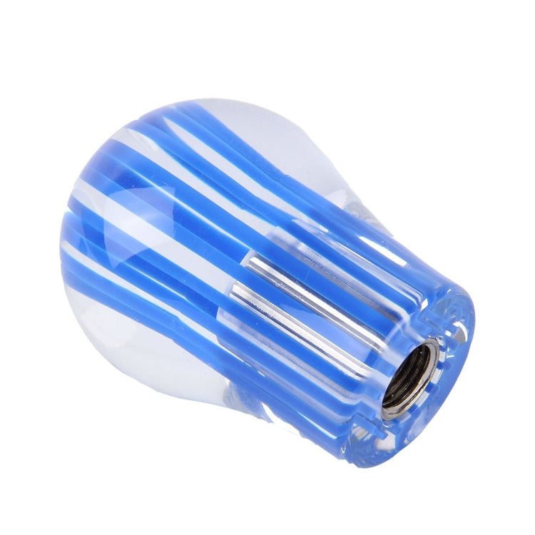 Crystal Three Light Car Breathing Racing Dash LED Magic Lamp Gear Head Shift Knob with Base, Size: 6.0 * 4.5 * 3.0 cm