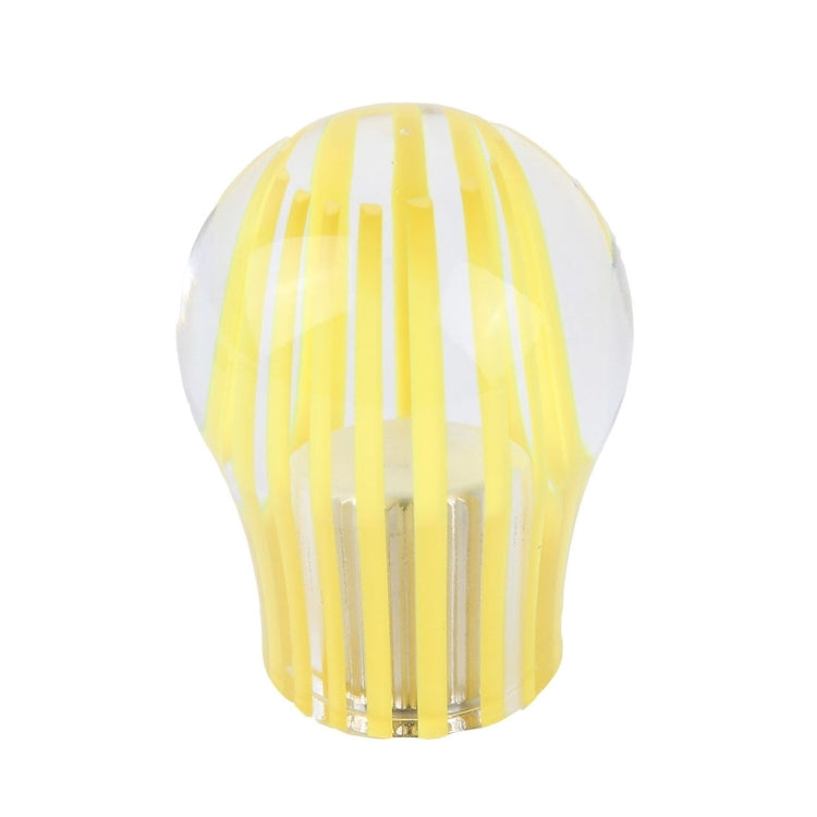 Crystal Three Light Car Breathing Racing Dash LED Magic Lamp Gear Head Shift Knob with Base, Size: 6.0 * 4.5 * 3.0 cm