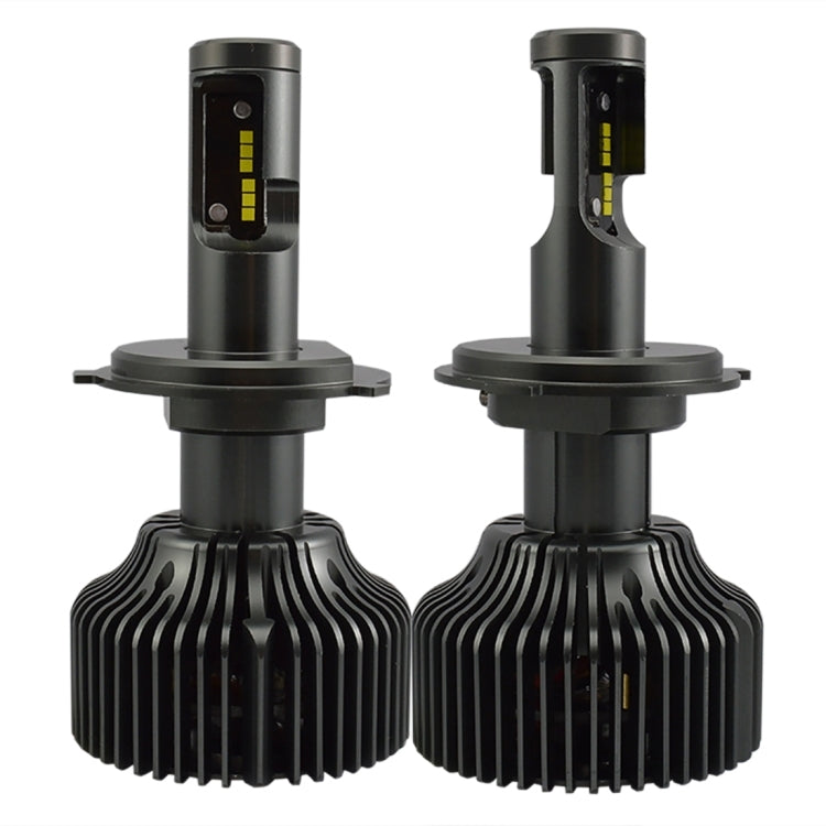 2 PCS ZY-H4JGDP7-30W-4200LM 360 Degrees Emitting 30W 4200LM Car LED Headlight Bulb with 12 PCS lmported CSP LED, DC11V-30V