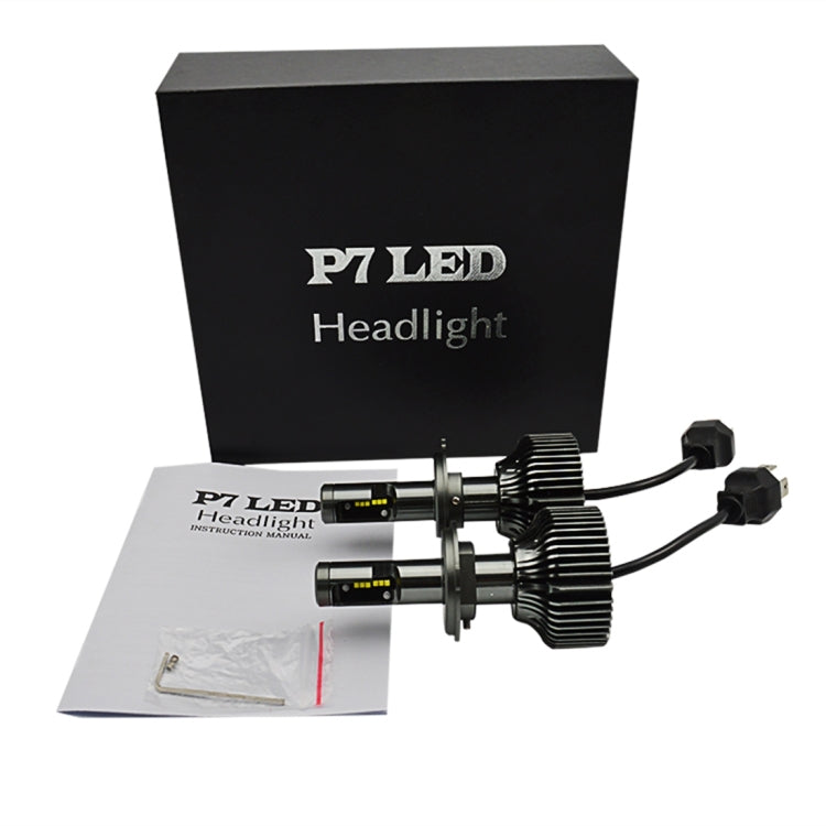 2 PCS ZY-H4JGDP7-30W-4200LM 360 Degrees Emitting 30W 4200LM Car LED Headlight Bulb with 12 PCS lmported CSP LED, DC11V-30V