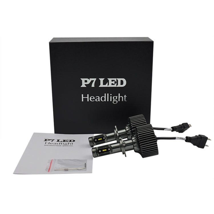 2 PCS ZY-H7JGDP7-30W-4200LM 360 Degrees Emitting 30W 4200LM Car LED Headlight Bulb with 6 PCS lmported CSP LED, DC11V-30V