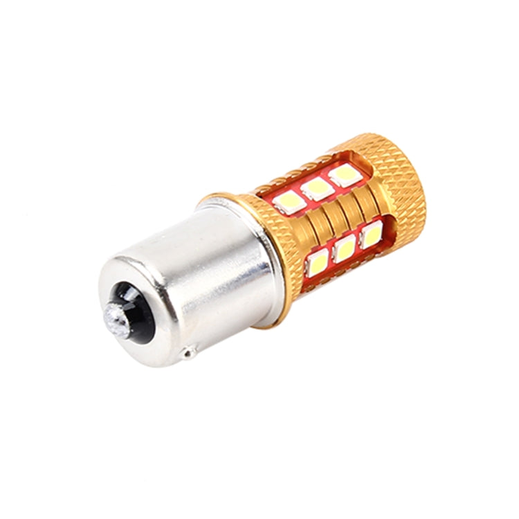 2 PCS 1156/Ba15s 7W 600LM 6000K Auto Car Turn Backup 3030 LED Bulbs Reversing Lights, DC 12V