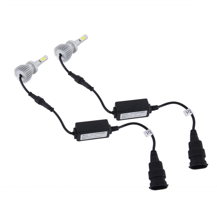 2 PCS 880 32W 2200lm 6000K Car LED Headlight, DC 12V(White Light)