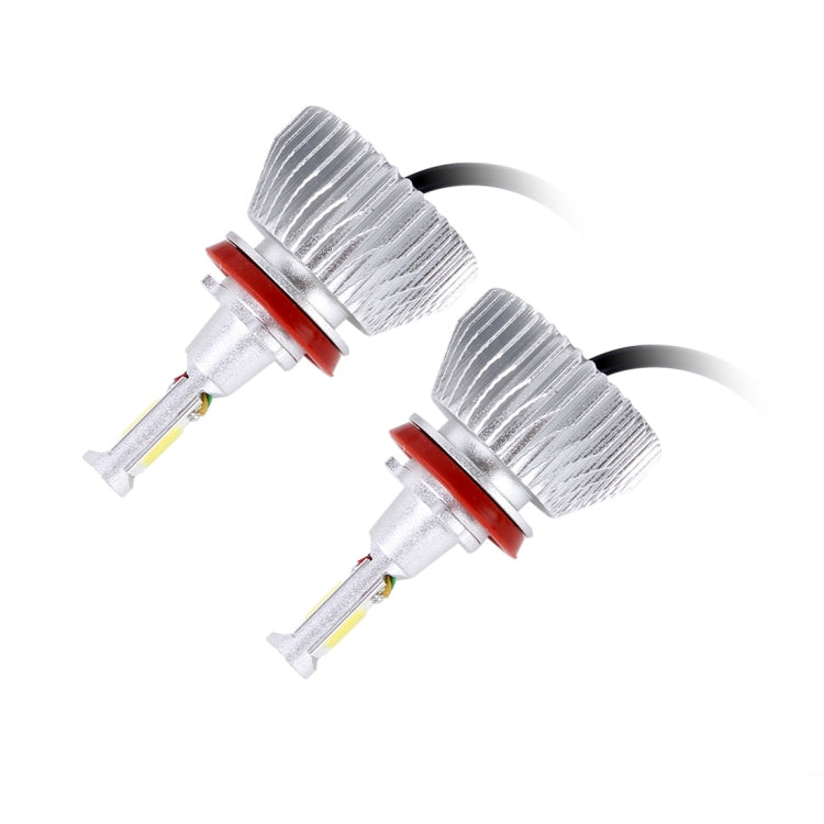 2 PCS H8 32W 2200lm 6000K Car LED Headlight, DC 12V(White Light)
