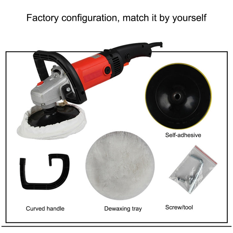 Portable Polishing Machine Multifunctional Car Polishing Machine Dewaxing Wool Disc Grinding Disc Diameter 180MM