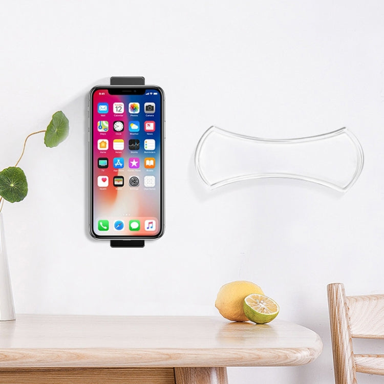 Transparent Bone Type Universal Sticker Car Mount Mobile Desktop Holder