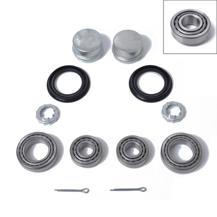 2 Set Car Bearing Repair Kit Wheel Hub Bearing Maintenance Kit 191598625 for Audi / Volkswagen