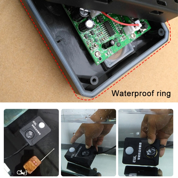Ecat T3 Oil Fuel Truck Tank Burglar Alarm Remote Control Car Anti-theft System with Double Siren