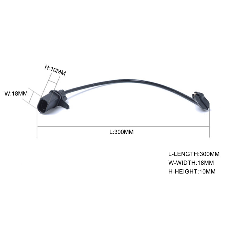 Car Front Brake Pad Wear Alarm Sensor Cable 8T0907637 for Audi A4 A5 A6 A7 Q5 2007-2017