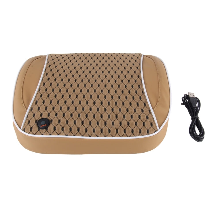 Car Family Back Waist Electric Vibration Massage USB Charging Pillow Mat