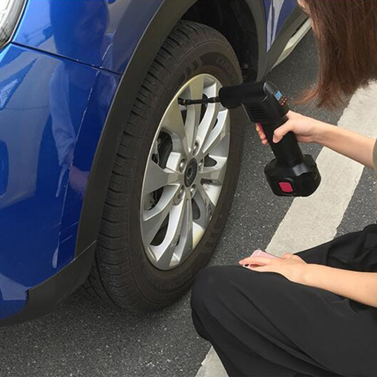 DC12V 120W 10A Portable Intelligent Electric Digital Display Air Pump Tire Inflator Car Inflator Inflatable Pump