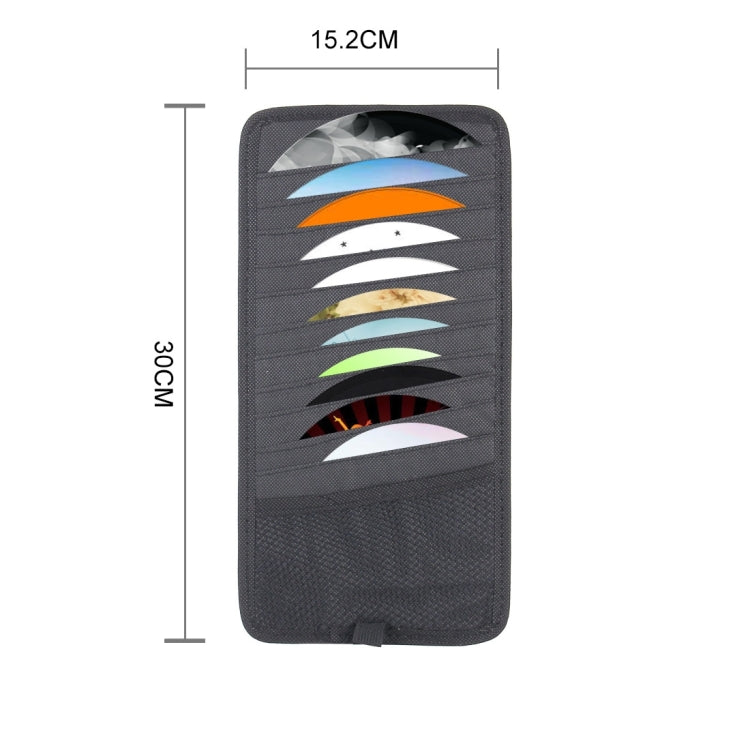 Car Visor CD DVD Disk Card Case Holder Clipper Bag Hold for 12PCS Disks