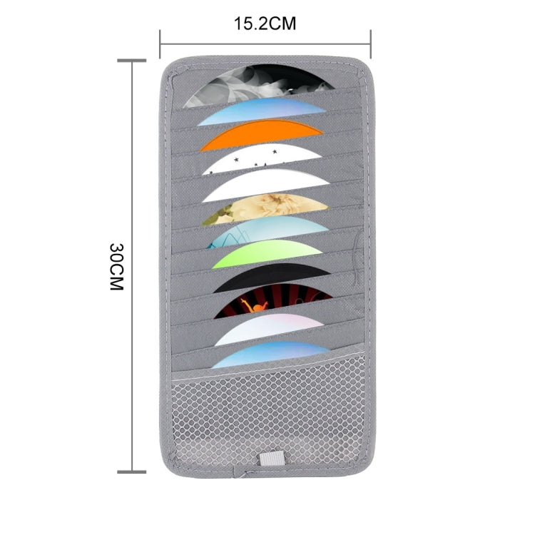 Car Visor CD DVD Disk Card Case Holder Clipper Bag Hold for 12PCS Disks