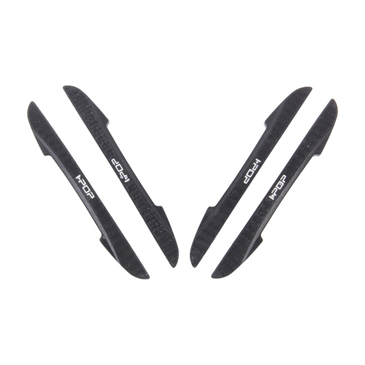 4 PCS Car Silicone Anti-collision Sticker(Black)