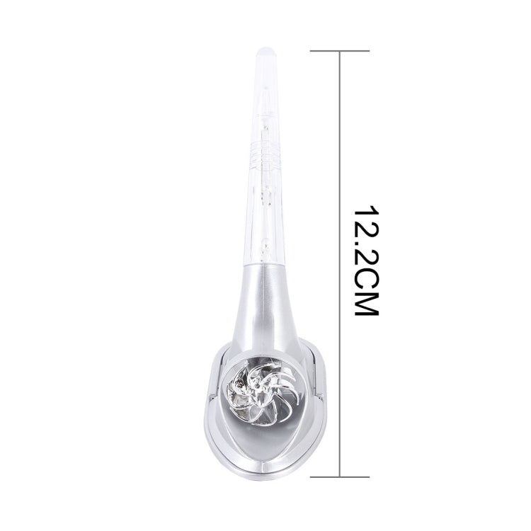 DV-12VONLY Universal Car Antenna Wind Power LED Colorful Light Antenna Flash Lamp Decoration