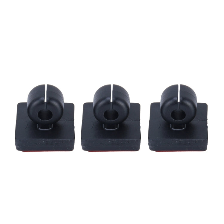 3 PCS Cable Clips, Cable Management System and Cord Organizer Solution(Black)