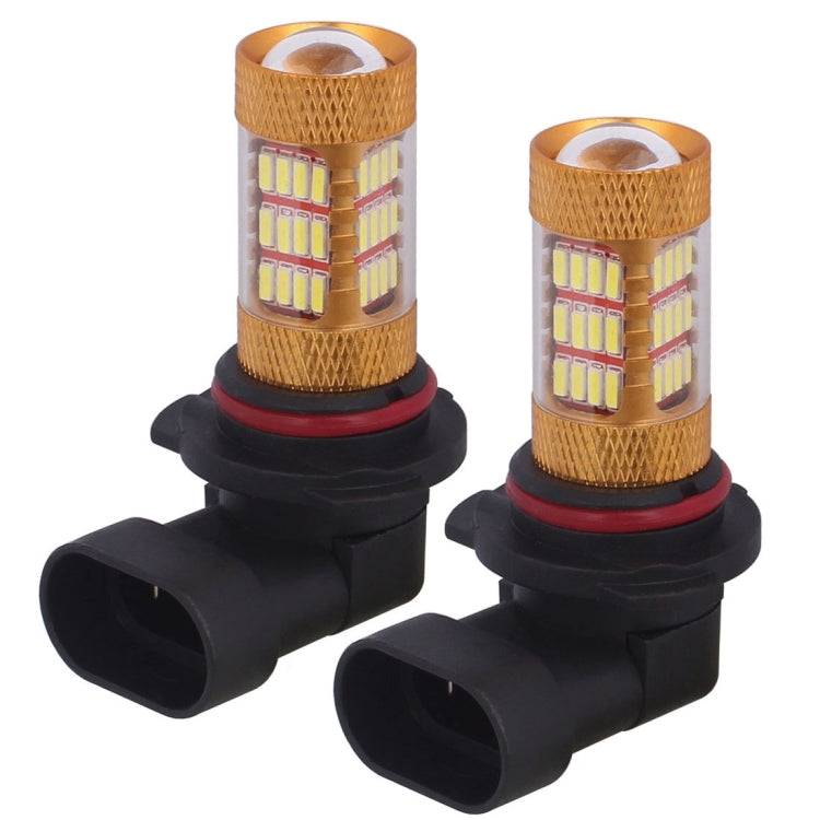 2 PCS  9005 6W 540LM Cool White Light 60 LED SMD 4014 Car Fog Light Bulb, DC 12V