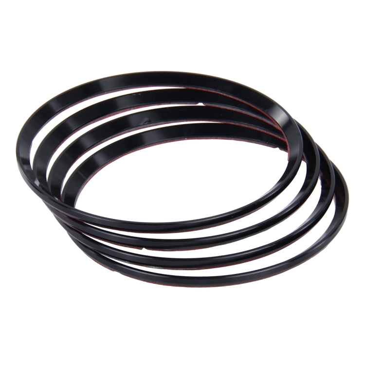 4 PCS Car Aluminum Wheel Hub Deroration Ring For Cadillac