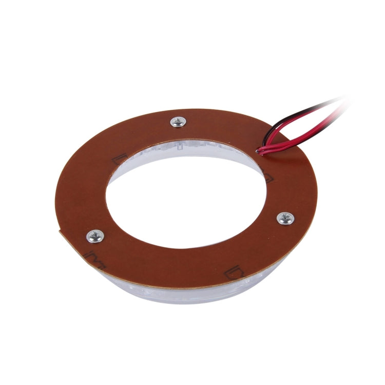 HY-1601A 2W 6 LEDs Car Angel Eyes Light, DC 12V(Colorful Light)