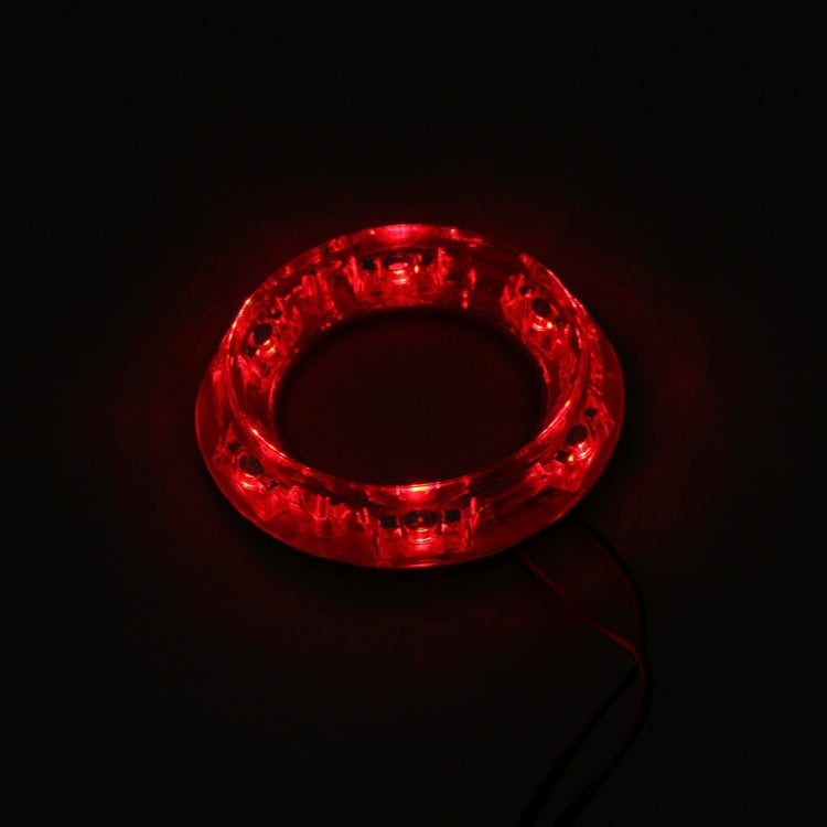 HY-1601A 2W 6 LEDs Car Angel Eyes Light, DC 12V(Colorful Light)