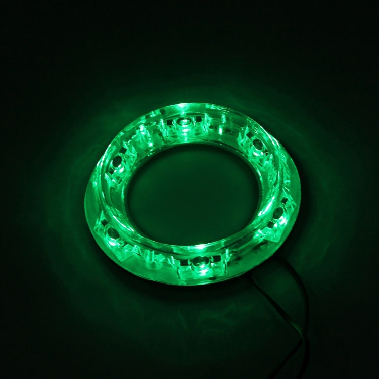 HY-1601A 2W 6 LEDs Car Angel Eyes Light, DC 12V(Colorful Light)