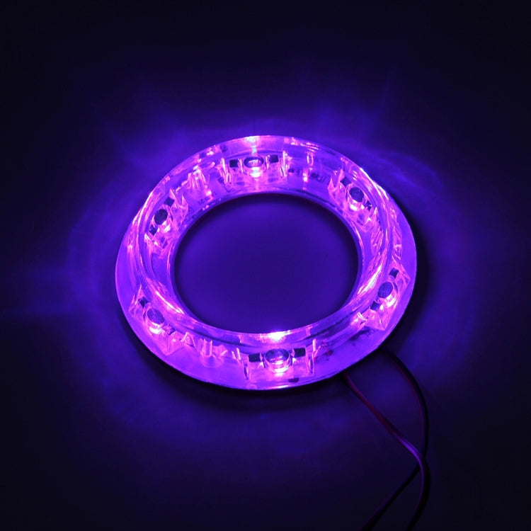 HY-1601A 2W 6 LEDs Car Angel Eyes Light, DC 12V(Colorful Light)
