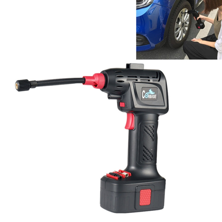 DC12V 120W 10A Portable Intelligent Electric Digital Display Wireless Air Pump Tire Inflator Car Inflator Inflatable Pump