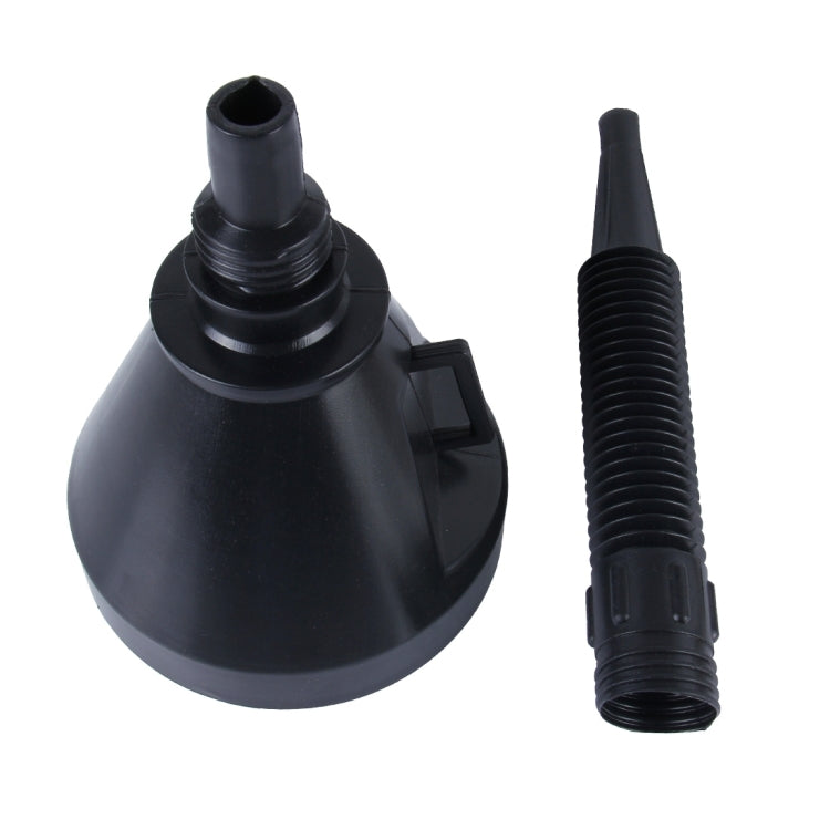 Engine Oil, Fluids, Gasoline, Kerosene Funnel with Flexible Extension & Mesh Screen Filter