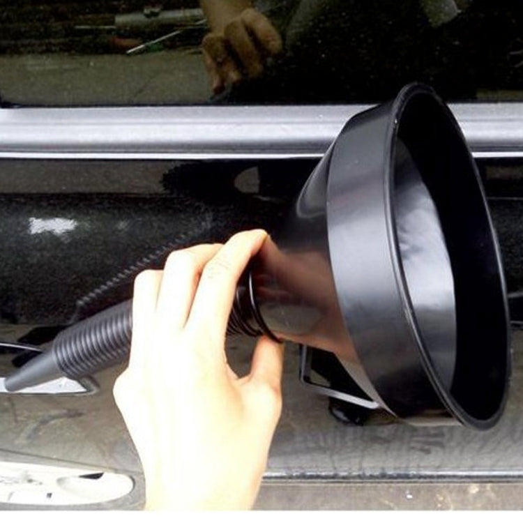 Engine Oil, Fluids, Gasoline, Kerosene Funnel with Flexible Extension & Mesh Screen Filter