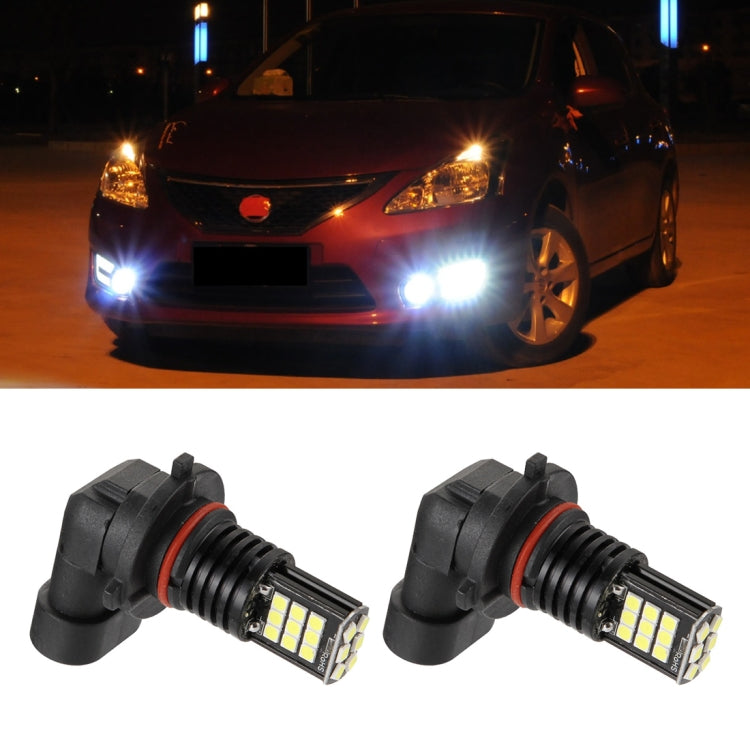 2 PCS EV11 9005 / HB3 DC9V-30V 5W 6000K 400LM Car LED Fog Light 24LEDs SMD-3030 Lamps