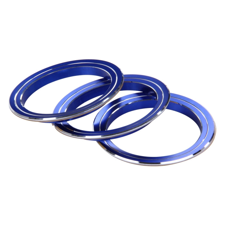 3 PCS Car Aluminum Air Conditioner Knob Case For ATENZA