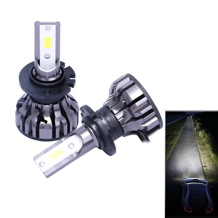 2 PCS DC9-32V / 35W / 6500K / 6000LM IP67 Car / Motorcycles D System(D1/D2/D3/D4) Omnipotent Decoding Universal LED Headlight Lamps / Fog Light
