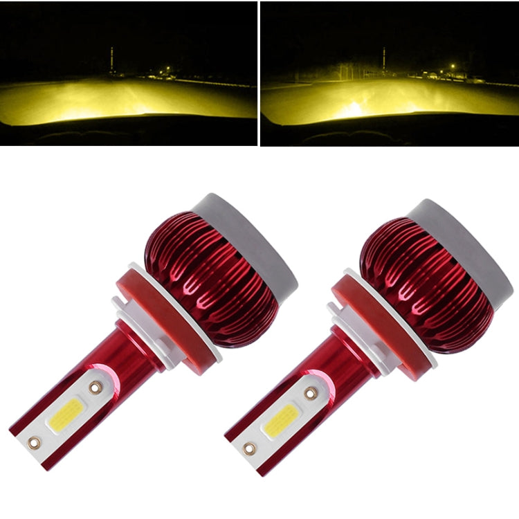 2 PCS FS35 H8 / H9 / H11 DC9-36V / 24W /